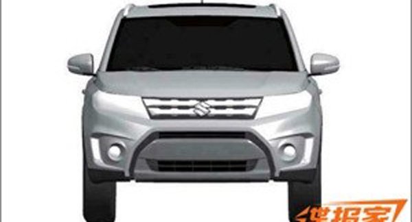 Suzuki Vitara compact SUV patented in China