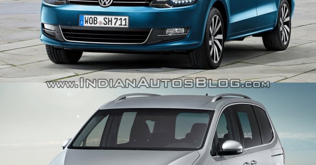 2015 VW Sharan vs VW Sharan - Old vs New