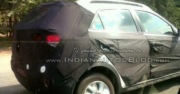 Hyundai Elite i20 Cross with higher ground clearance spied