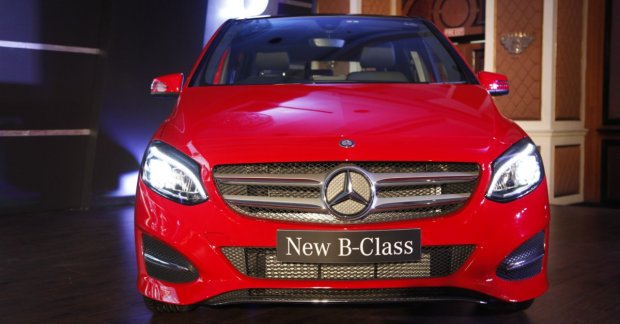 2015 Mercedes B Class (facelift) Launched At INR 27.95 Lakhs