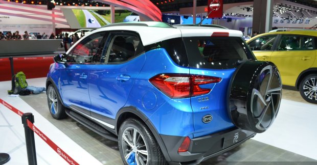 BYD Yuan debuts at Auto Shanghai 2015