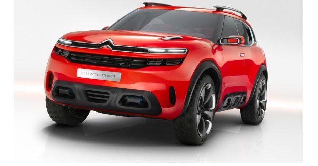 Citroen Aircross concept revealed for Auto Shanghai 2015