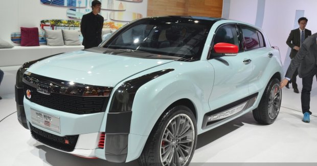 Qoros 2 SUV concept - Auto Shanghai Live