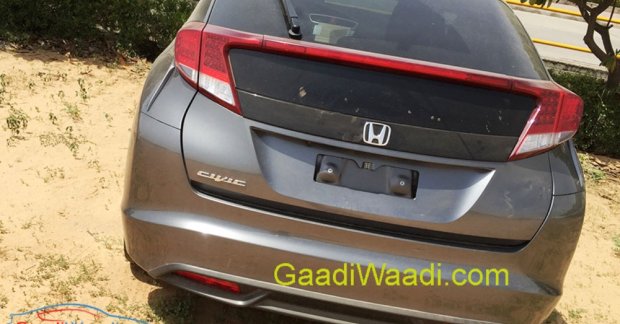 Euro-Spec Honda Civic hatchback spotted in India