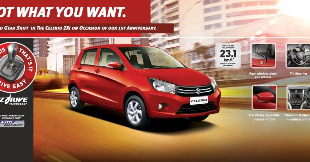 Maruti Celerio ZXi AMT with airbags launched