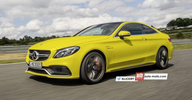 2016 Mercedes-AMG C63 Coupe - Rendering