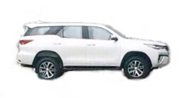 Another image of the 2016 Toyota Fortuner leaks