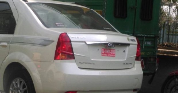 Mahindra Verito EV spied ahead of launch by IAB reader