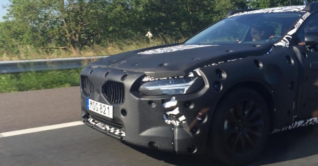 Volvo S90 Test Mule Snapped With Thor Hammer Led Lights 3023