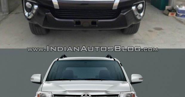 2016 Toyota Fortuner vs current Toyota Fortuner - Old vs New