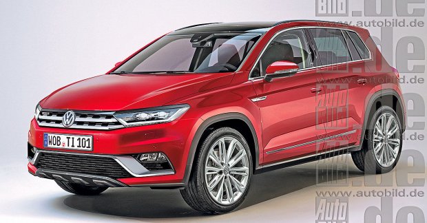 MQB platform based 2016 VW Tiguan rendered