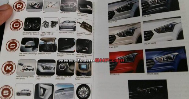 Hyundai Creta brochure leaked, to come in 7 colors