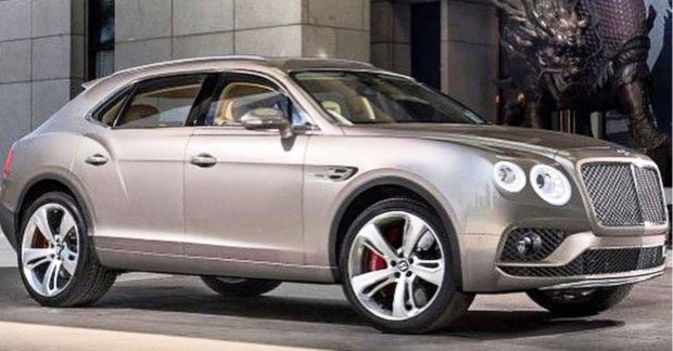 W12-powered 2016 Bentley Bentayga - Rendering