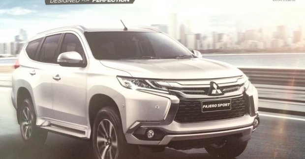 2016 Mitsubishi Pajero Sport brochure leaks ahead of launch