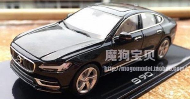 Volvo Marketing VP happy about Volvo S90 scale model leak