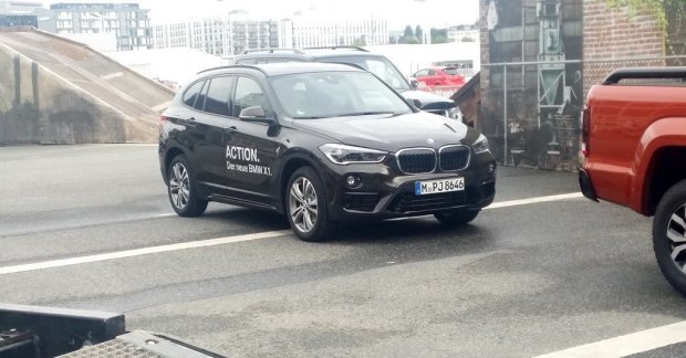 2016 BMW X1 demo vehicle spotted in the wild in Germany