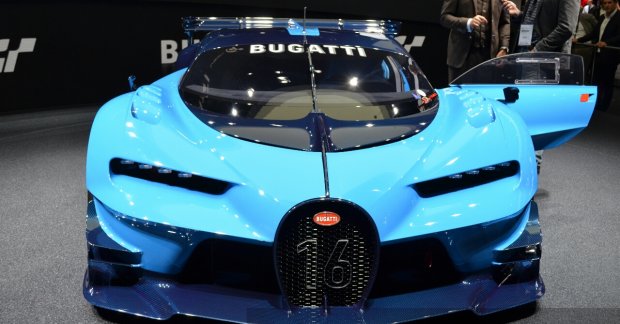 Bugatti Vision Gran Turismo unveiled at VW Group Night