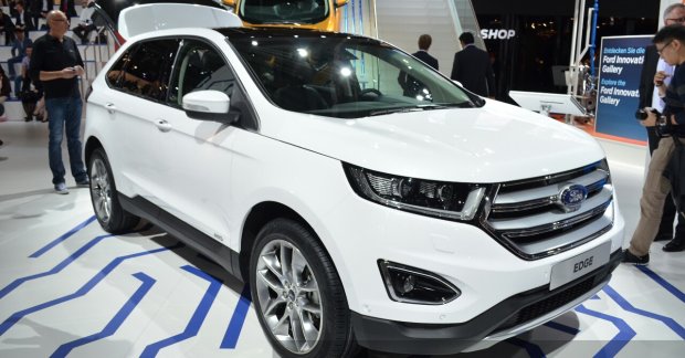 Euro-spec 2016 Ford Edge - 2015 Frankfurt Motor Show Live