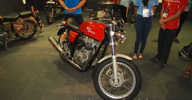 Royal Enfield Continental GT - 2015 Nepal Auto Show Live