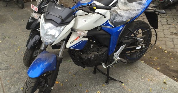 Suzuki Gixxer with dual tone colours - In Images Suzuki Gixxer with dual tone colours - In Images