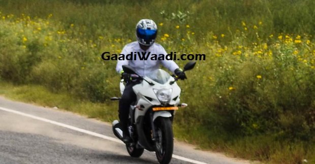 Suzuki Gixxer, Suzuki Gixxer SF testing with rear disc brake