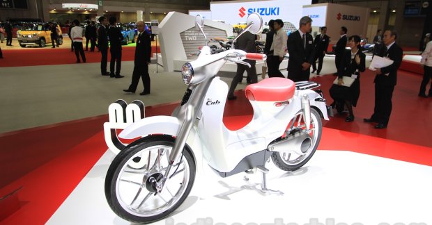 Honda EV-Cub Concept, Honda Super Cub Concept - Tokyo Live