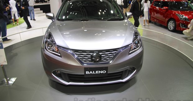 India-made Suzuki Baleno showcased - 2015 Tokyo Motor Show