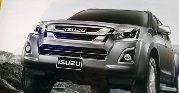 2016 Isuzu D-Max (facelift) revealed via leaked brochure