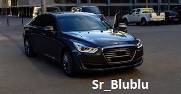 Genesis EQ900 (G90) spotted undisguised for the first time