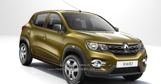 Renault Kwid South America-spec - Rendering