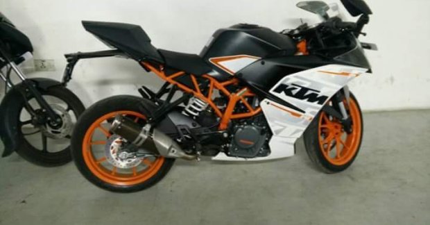 2016 KTM RC390 spied in India for the first time - [2 Pics]