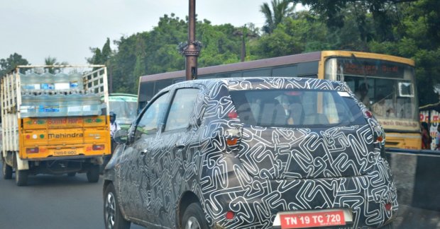 Datsun Redi-GO snapped in Chennai again [1 Pic]