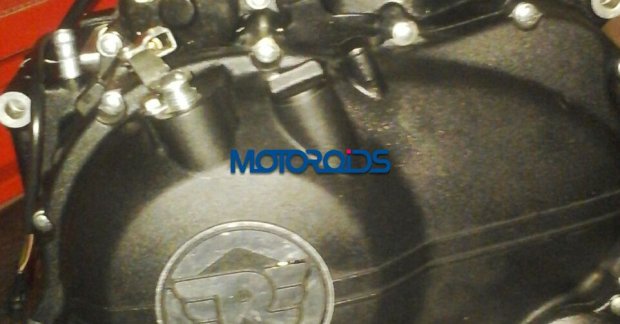 Royal Enfield Himalayan's 410 cc engine photographed