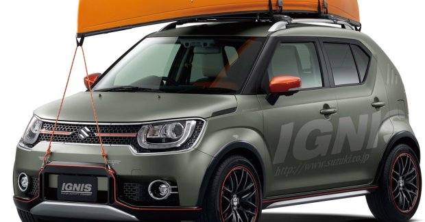 Suzuki Ignis (India-bound) Water Activity concept revealed