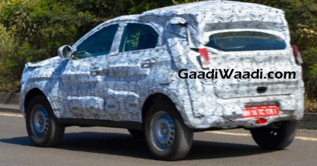 Tata Nexon (Osprey) compact SUV shows ground clearance