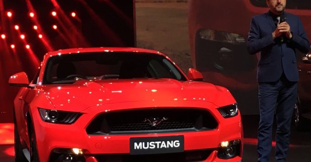 Ford Mustang makes India debut, launch in Q2 2016 - IAB Report