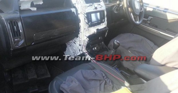 Tata Hexa's interior spied with Terrain Management Selector