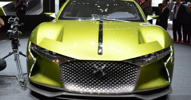 Citroën DS E-Tense Concept 2016 - Norev 1/18 - Vert Métal - Salon Genève - Neuf