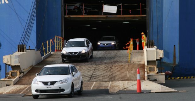 India Made Maruti Baleno Suzuki Baleno Arrives In Japan