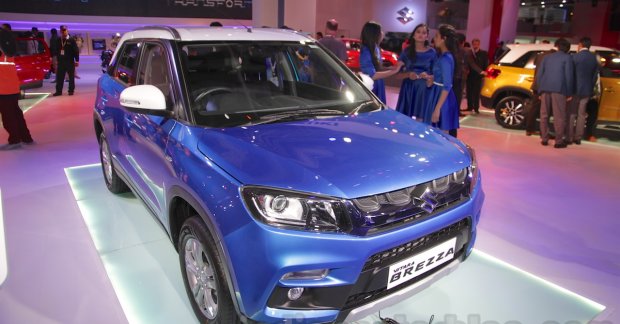 Maruti Vitara Brezza revealed - Auto Expo 2016 Live