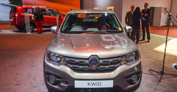 Renault Kwid 1.0 Manual, Renault Kwid 1.0 AMT - Auto Expo