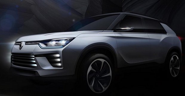 Ssangyong SIV-2 concept teased ahead of Geneva show