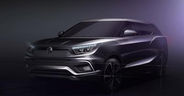 Ssangyong Tivoli XLV teased for 2016 Geneva Motor Show