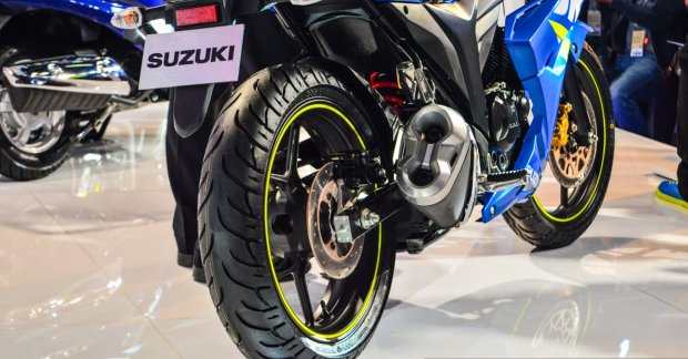 Suzuki Gixxer SF-Fi, Gixxer, Gixxer SF rear disc- Auto Expo