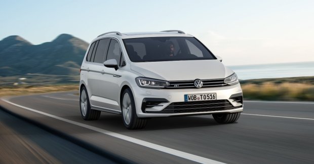 vw touran bike inside