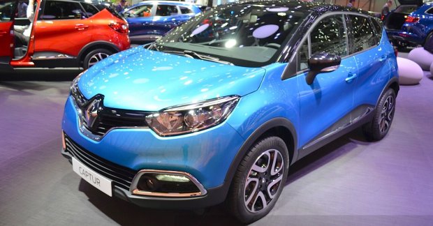 Renault Captur showcased at Geneva Motor Show