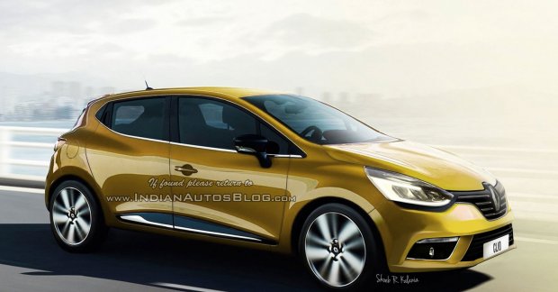 16 Renault Clio Facelift Iab Rendering