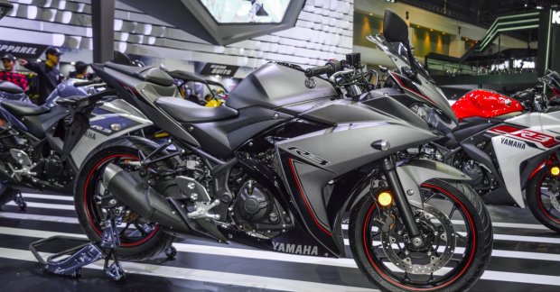 Yamaha R3 Matte Grey - 2016 Bangkok Live