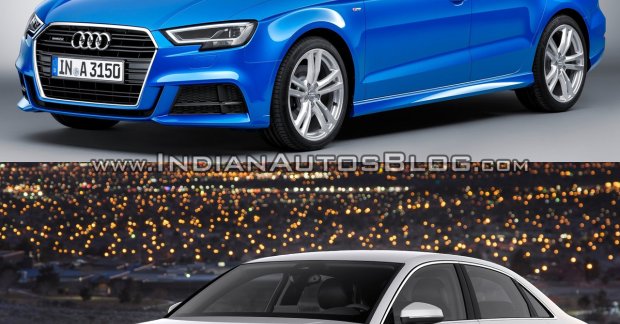 Audi A3 Sedan facelift – Old vs. New