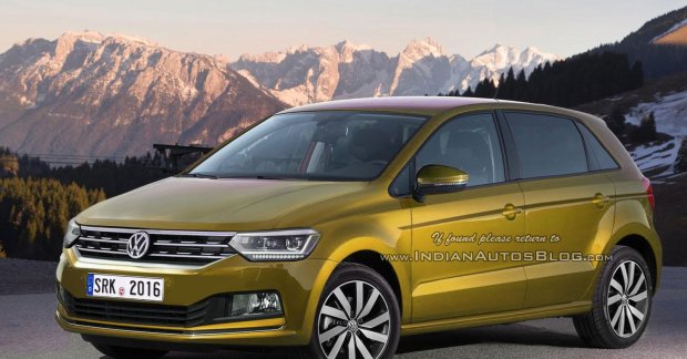 Next-gen 2017 VW Polo - Rendering